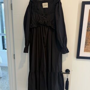 Damson Madder “oversized” maxi dress